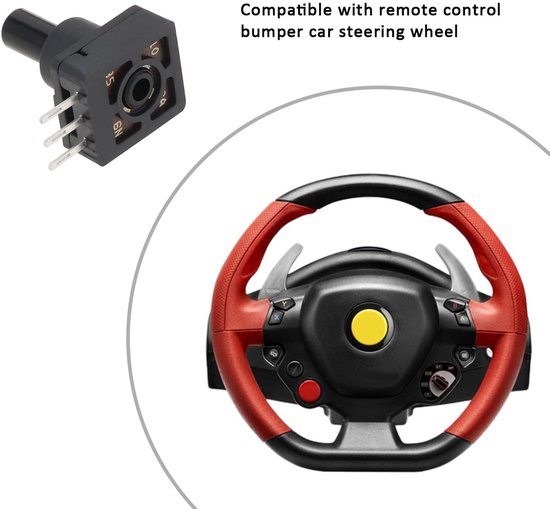 2 Stuks Potentiometers voor Racing Game Stuurwielen — afbeelding 4