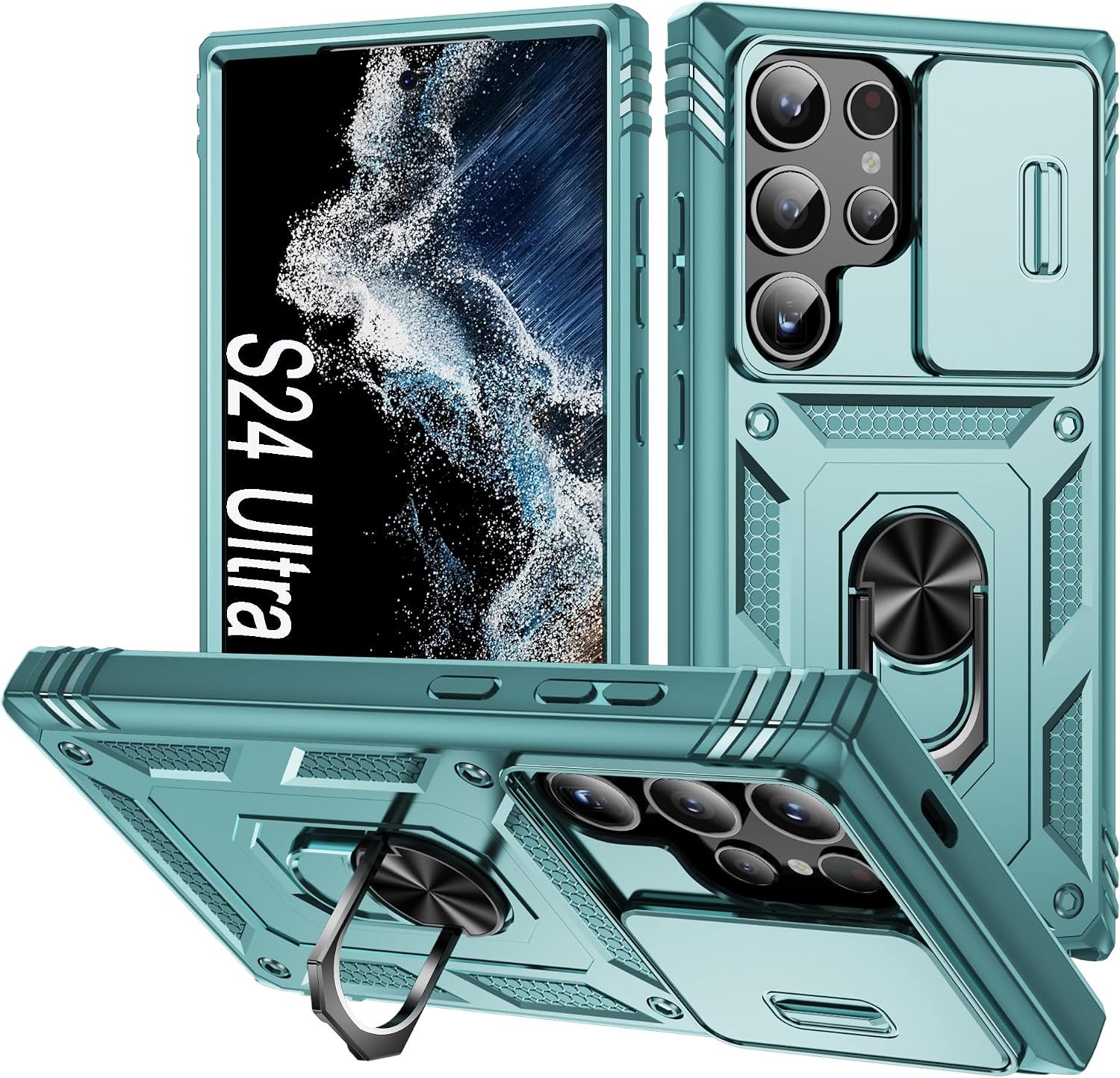 Hulpstuk voor Samsung Galaxy S24 Ultra, camerabescherming, valbestendig