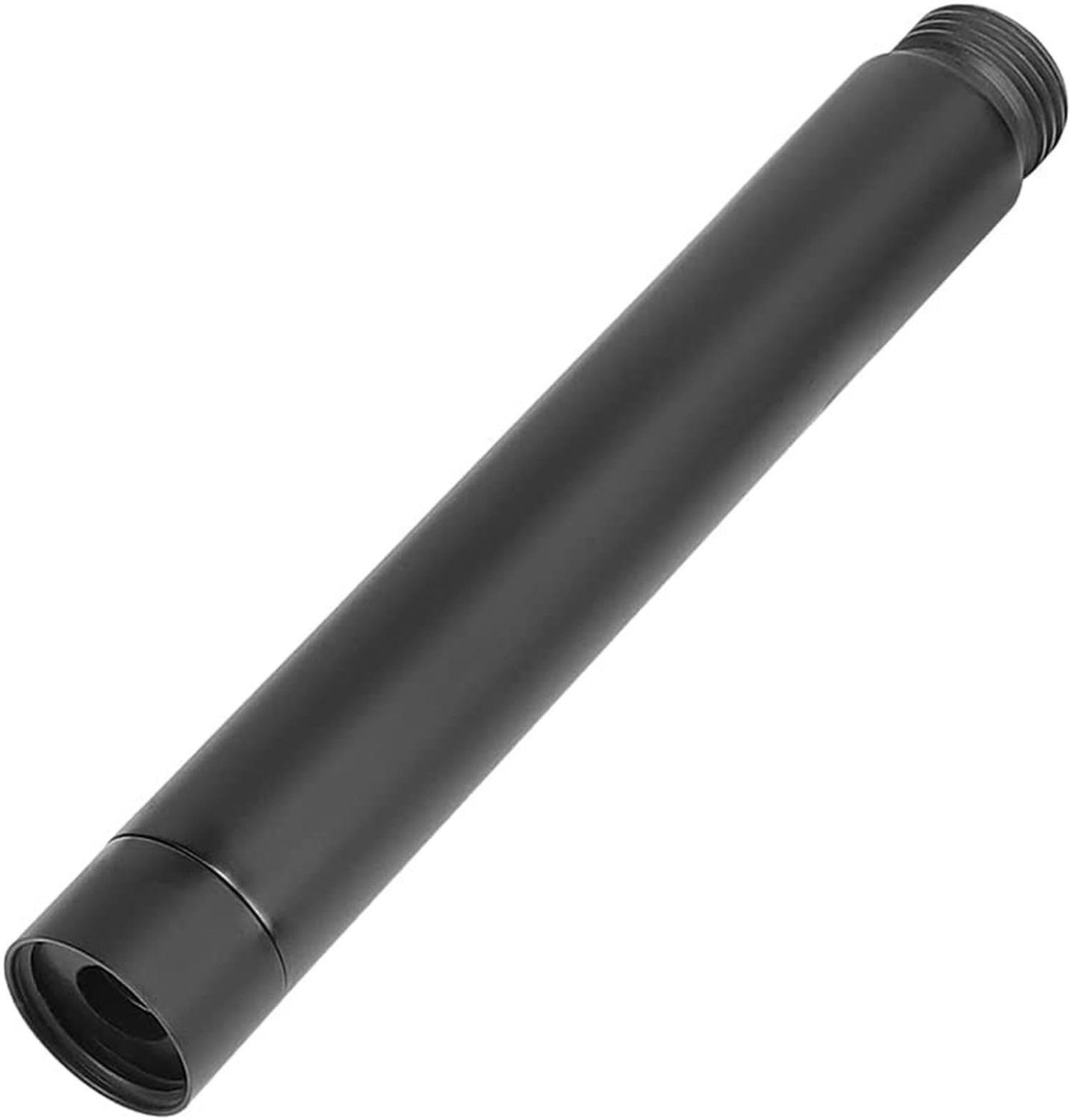 Douchekop Verlengslang G1/2 RVS Zwart
