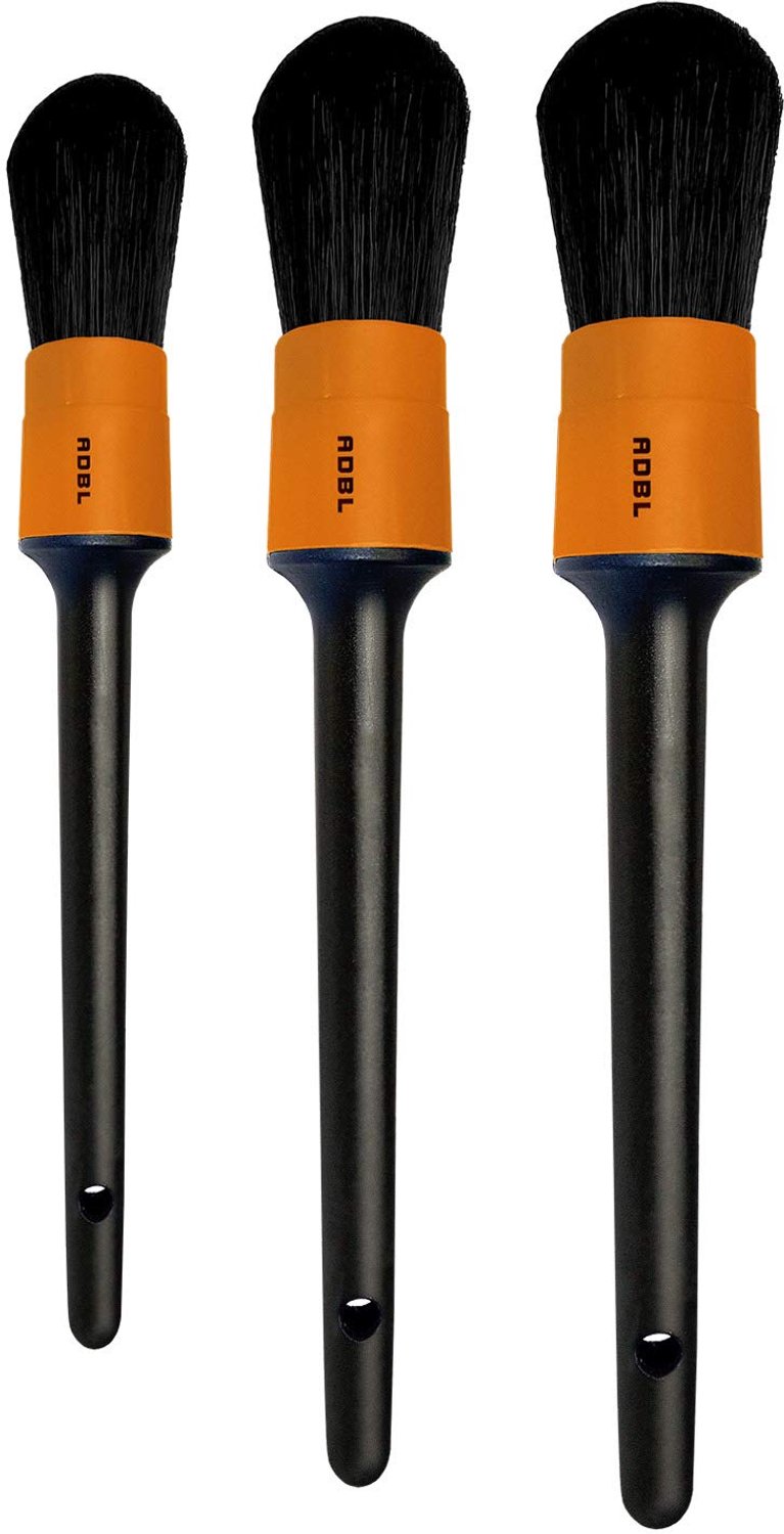 Detailborstel Set voor Auto - 3 Stuks Interieur Reiniging