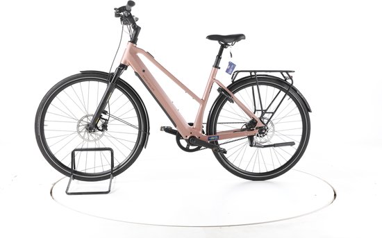 Riese & Müller UBN Seven Silent Elektrische citybike Accu 430Wh 28" 2024 roze — afbeelding 3
