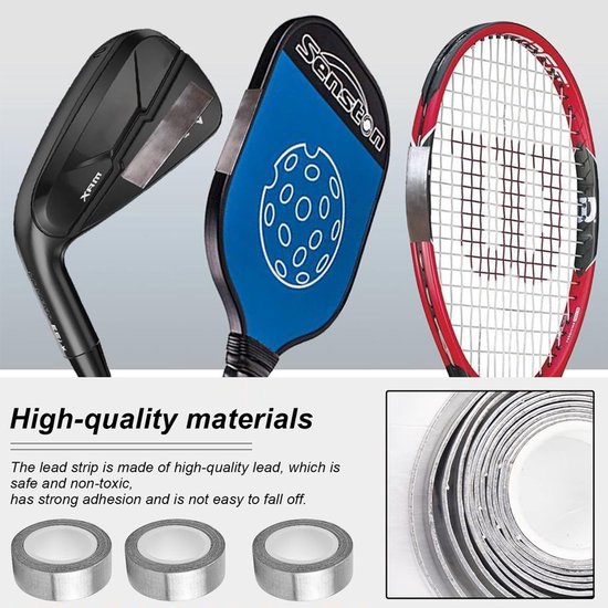 Zelfklevende Lood Tape voor Golfclubs en Sportuitrusting — afbeelding 3