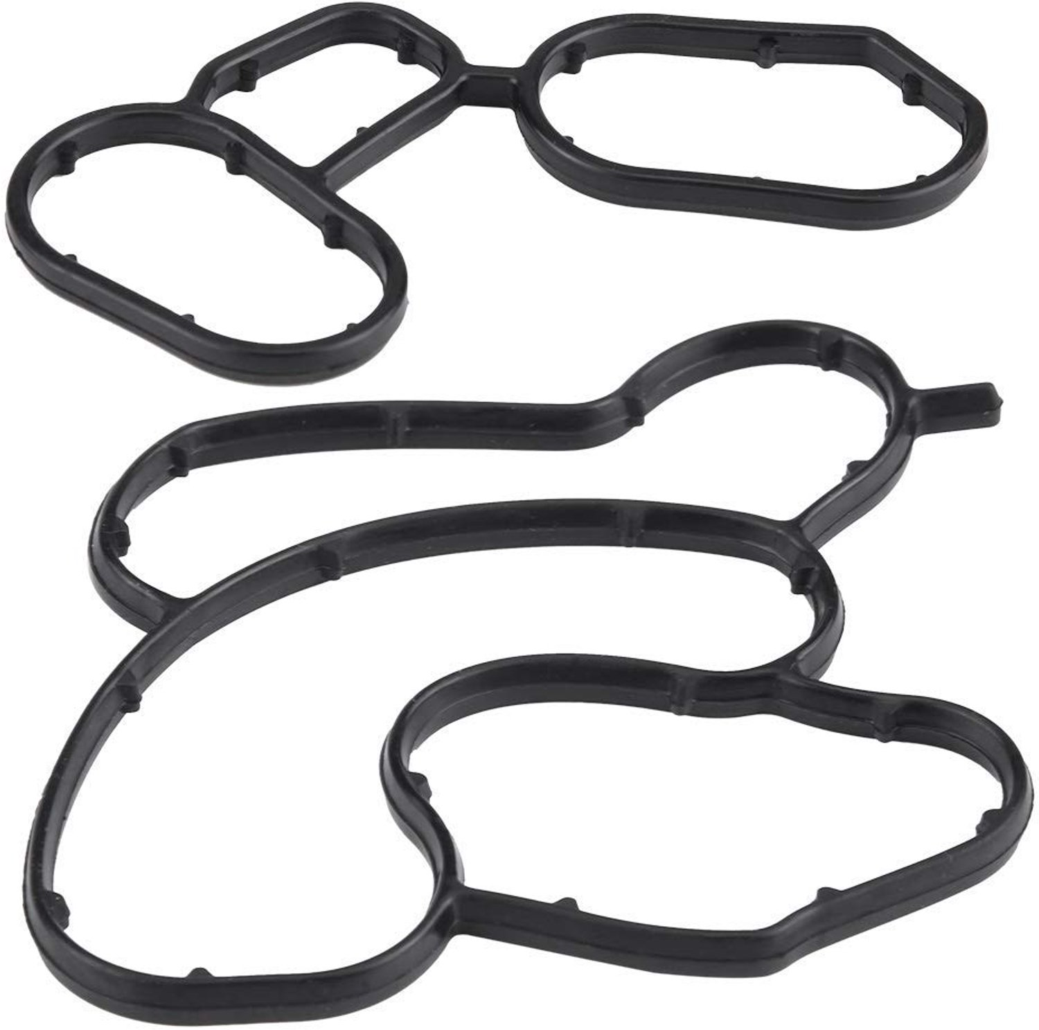 Oliefilterafdichting 100% gloednieuw - Motoroliefilterbehuizing - Oliekoeler - Afdichting vervanging - Kunststof - OEM-nummer 11427508971/11427508970 - Motorolieafdichting
