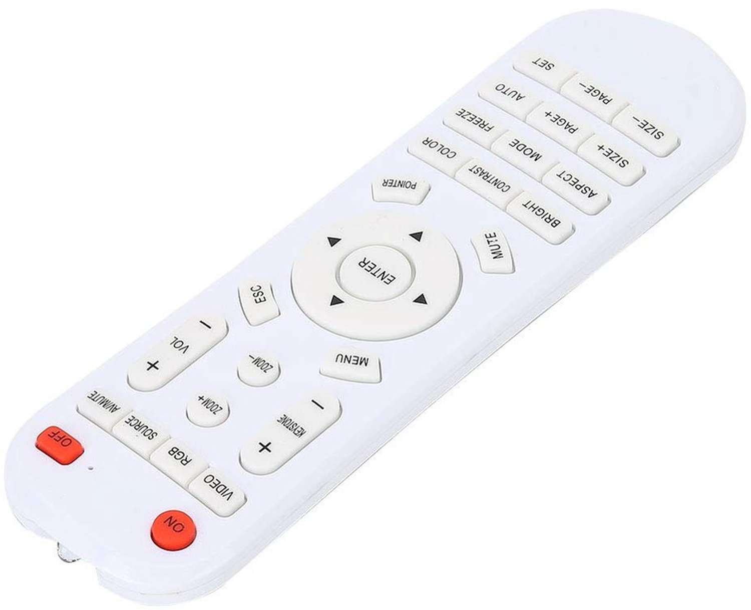 Projectorafstandsbediening - Draagbare afstandsbediening - Ideaal voor presentaties - Compact formaat - Lange afstandsbediening - Geschik...