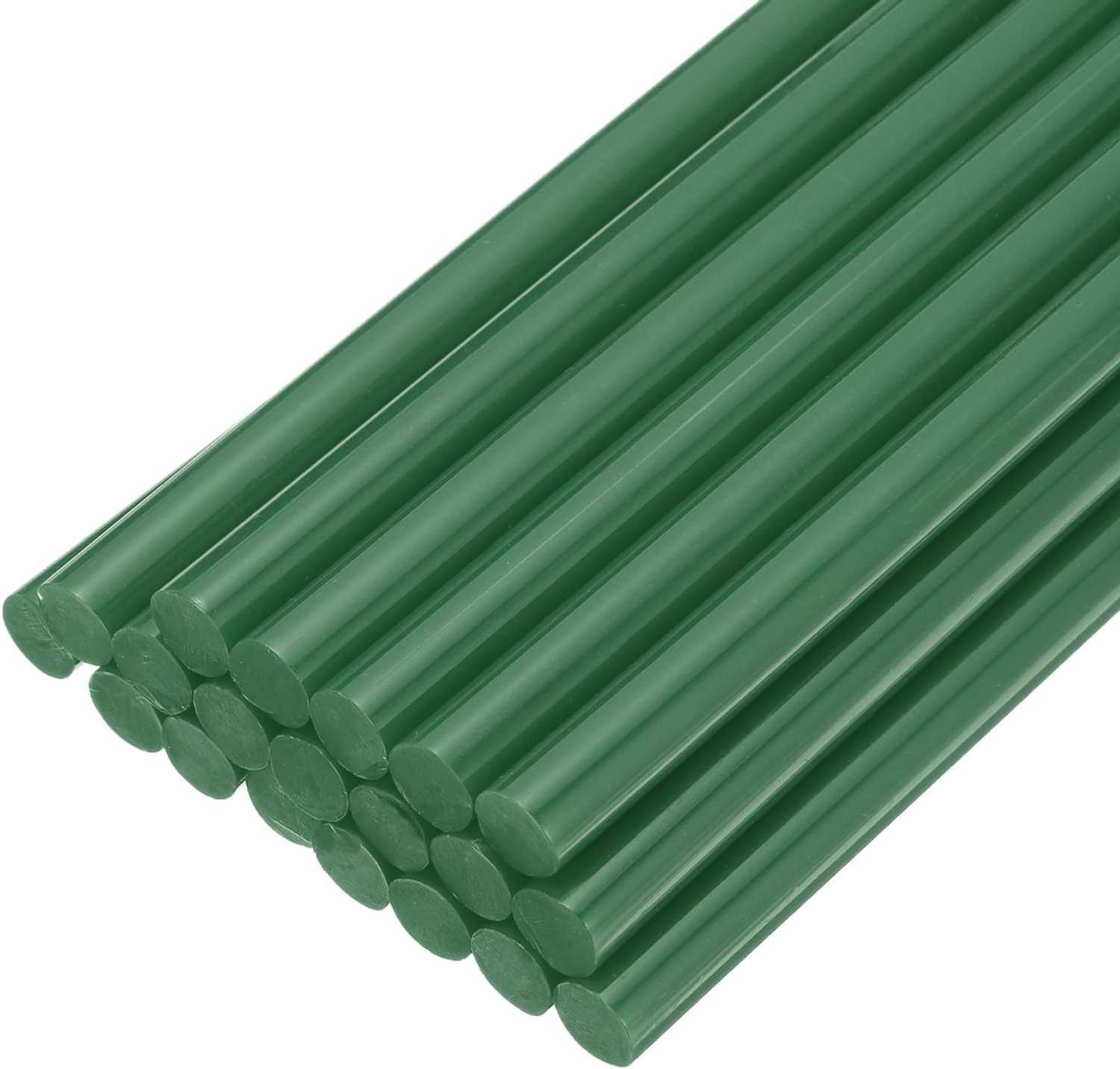 lijmsticks 200 mm x 11 mm - donkergroen - sterke viscositeit - geschikt voor lijmpistolen - m-winkel