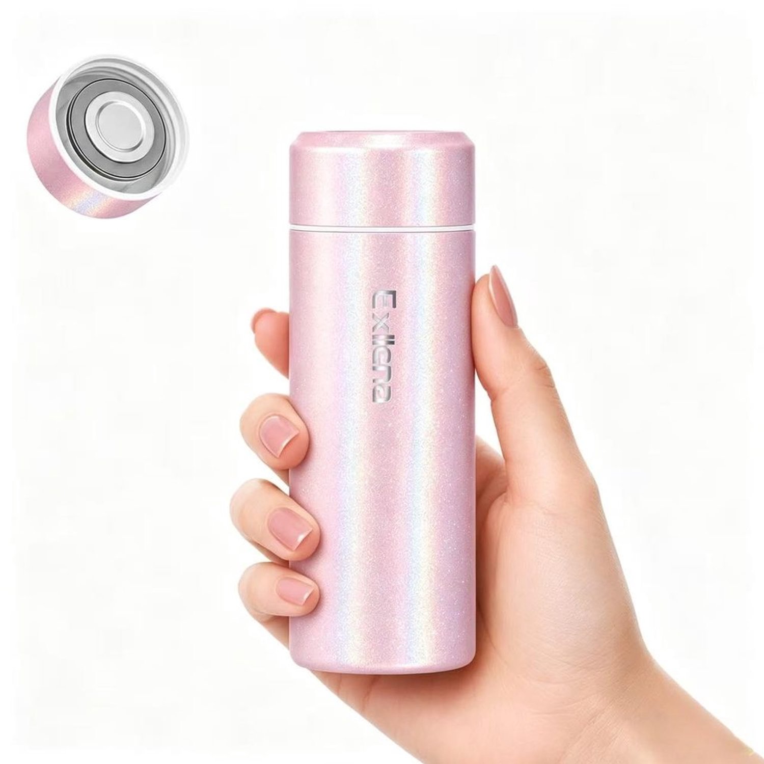 Mini Thermosfles 250 ml, Dubbelwandig en Lekvrij
