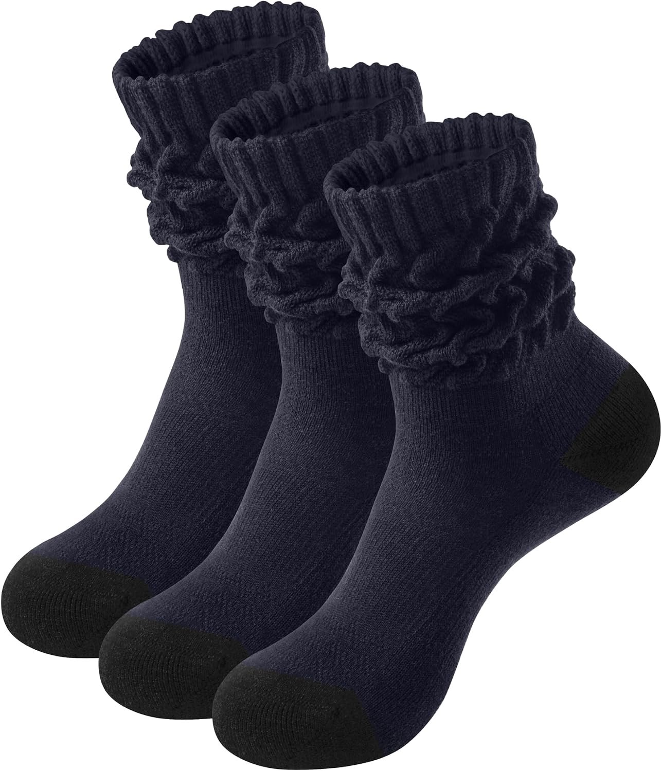 Ademend sokken van wolmix, 3-pack