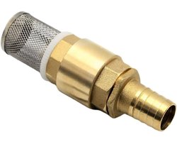 Kleppen 3/4" - Dia 19mm terugslagklep - Voetklep met slang aansluiting - Geschikt voor irrigatie en vijvers - ServiceTopper
