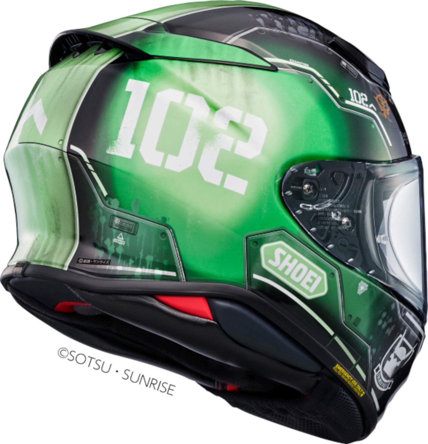 Shoei NXR2 Zaku II Helm - Maat L (59/60) - – foto 2