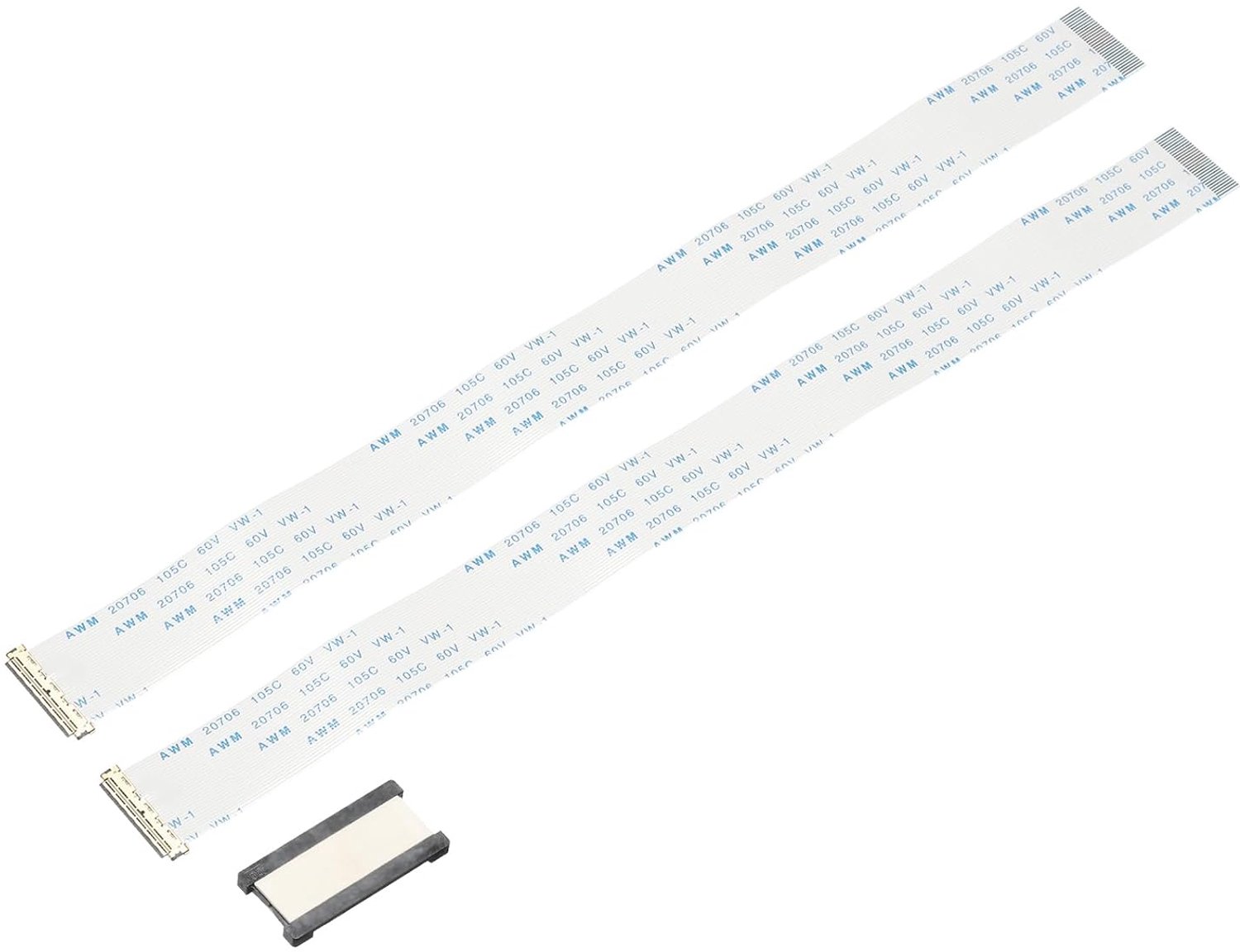 FFC EDP platte kabel 200 mm - 30-polige verlengadapter - voor LCD-TV en autoradio - 2 stuks Vemera - Vemera