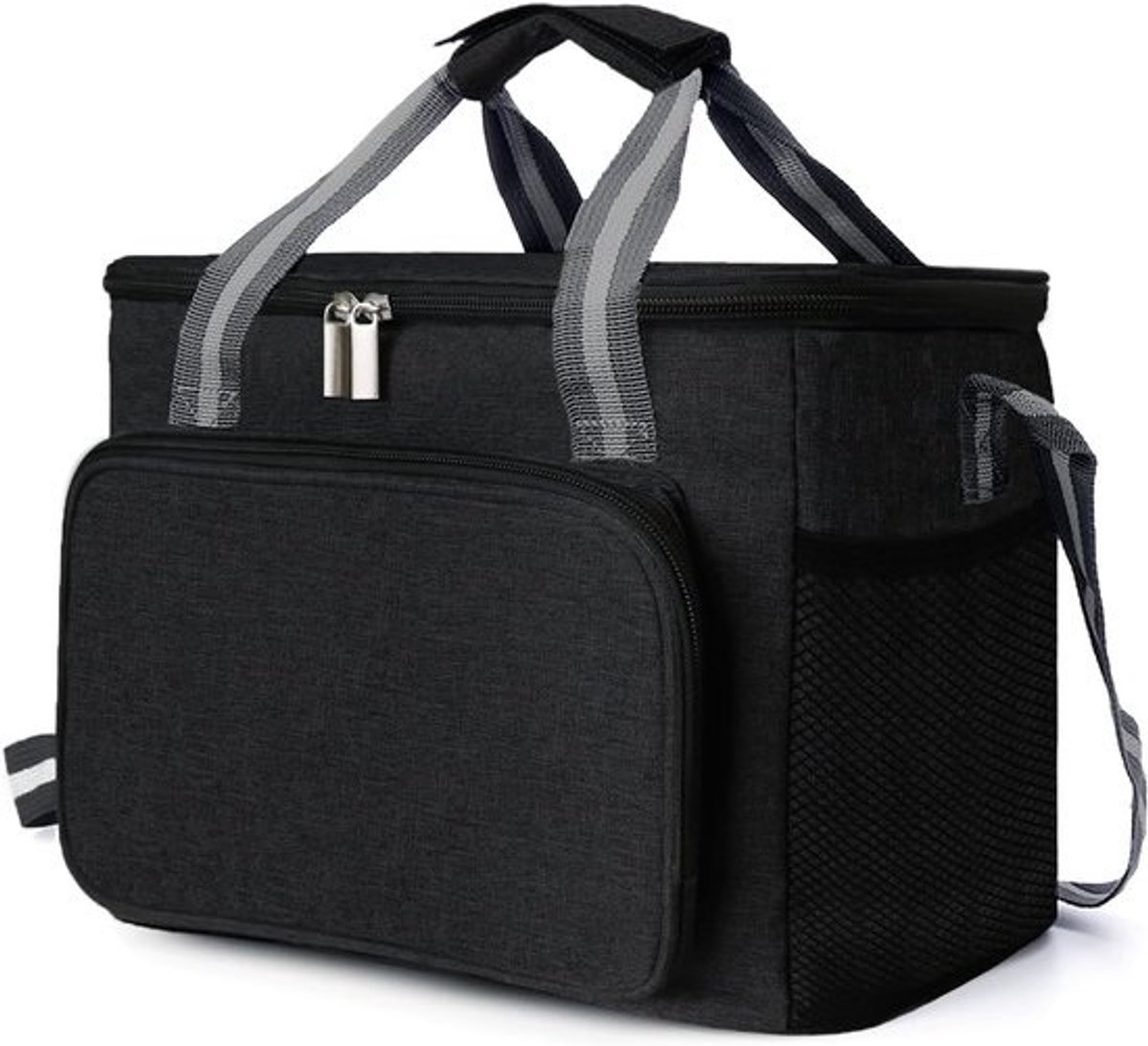Koeltas 15 liter - opvouwbaar - zwart