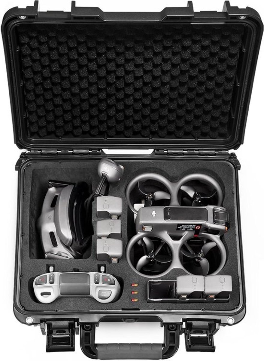 Waterdichte hardcase voor DJI Avata 2 Drone en accessoires - Bescherming en transport