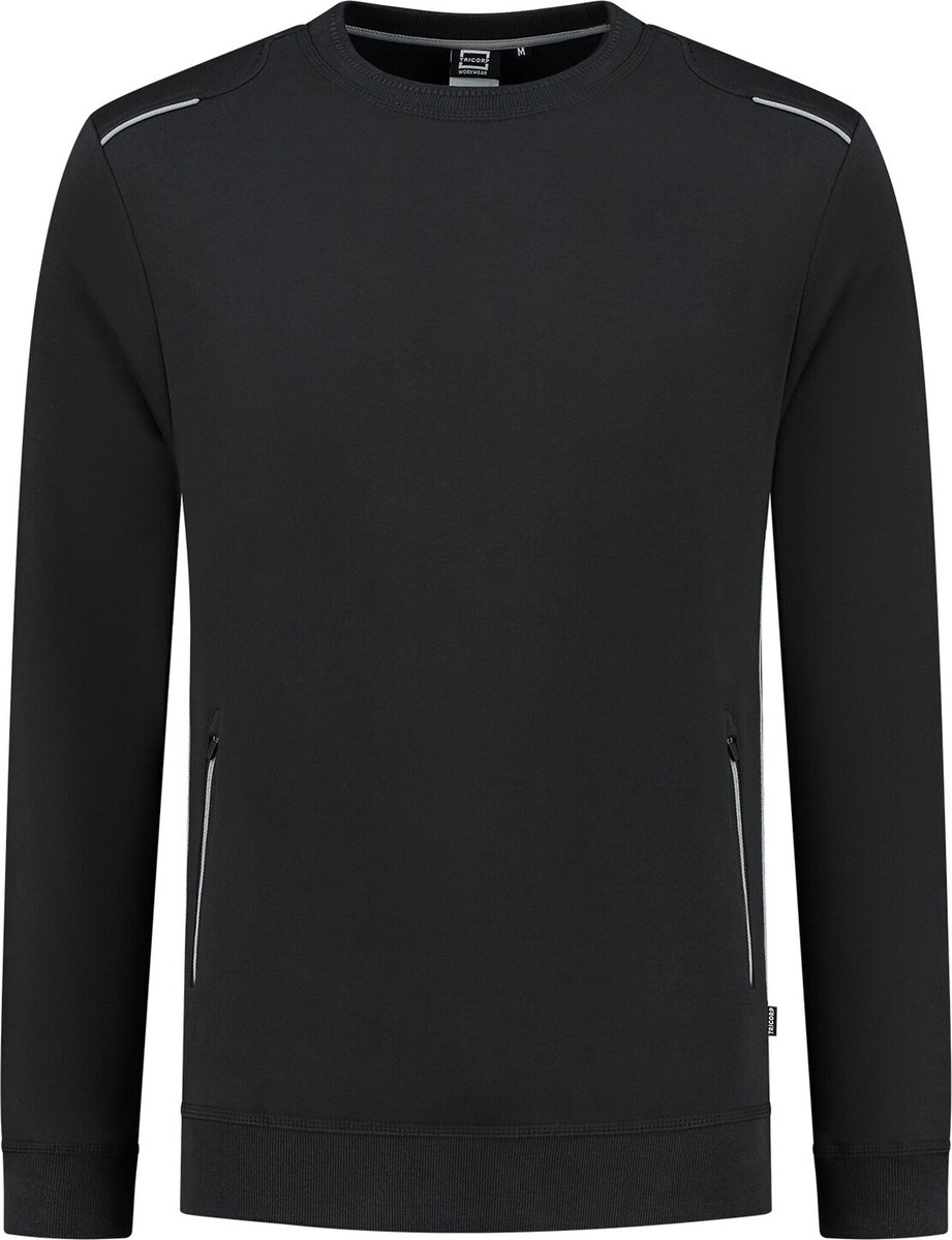 Tricorp Sweater Accent 302703 - BlackGrey - XS