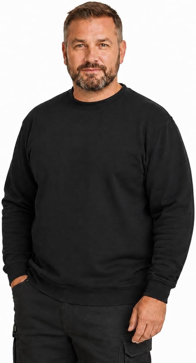 Uniseks werksweatshirt | sweatshirt met lange mouwen voor dames en heren | werkshirt met lange mouwen voor dagelijks gebruik en werk | comfortabel en stijlvol sweatshirt | maat S - 7XL