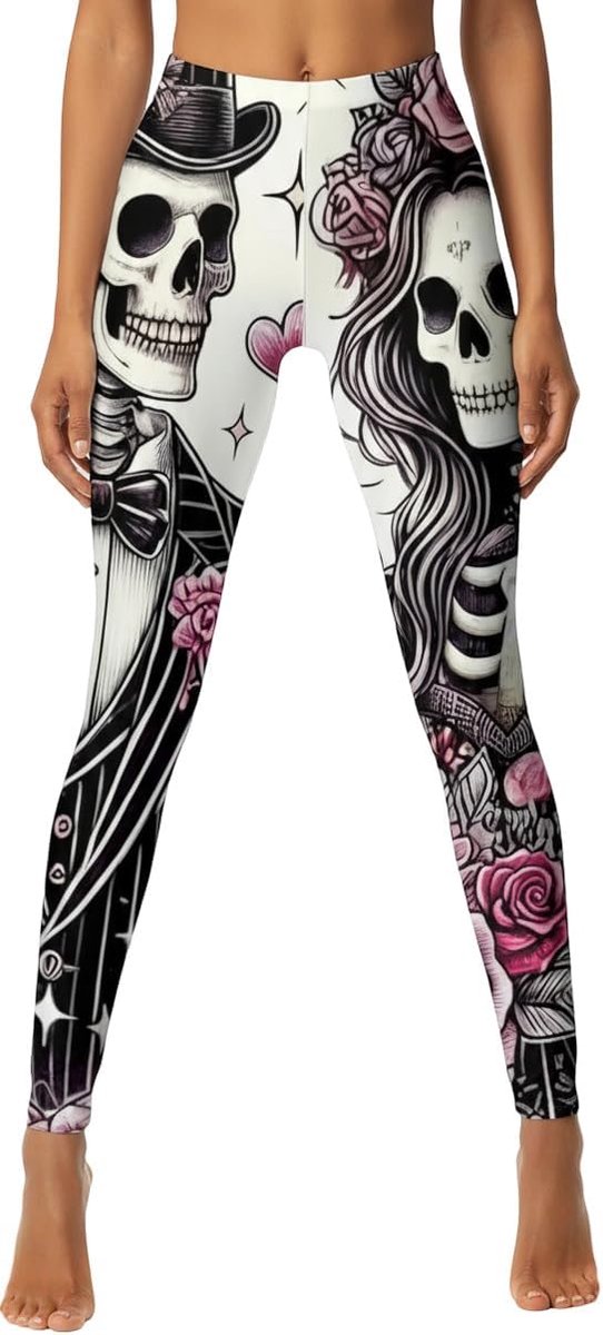 One Clothing Dameslegging voor sport, fitness, outdoor en loungewear, super elastisch, met hoge, comfortabele en kreukvrije tailleband