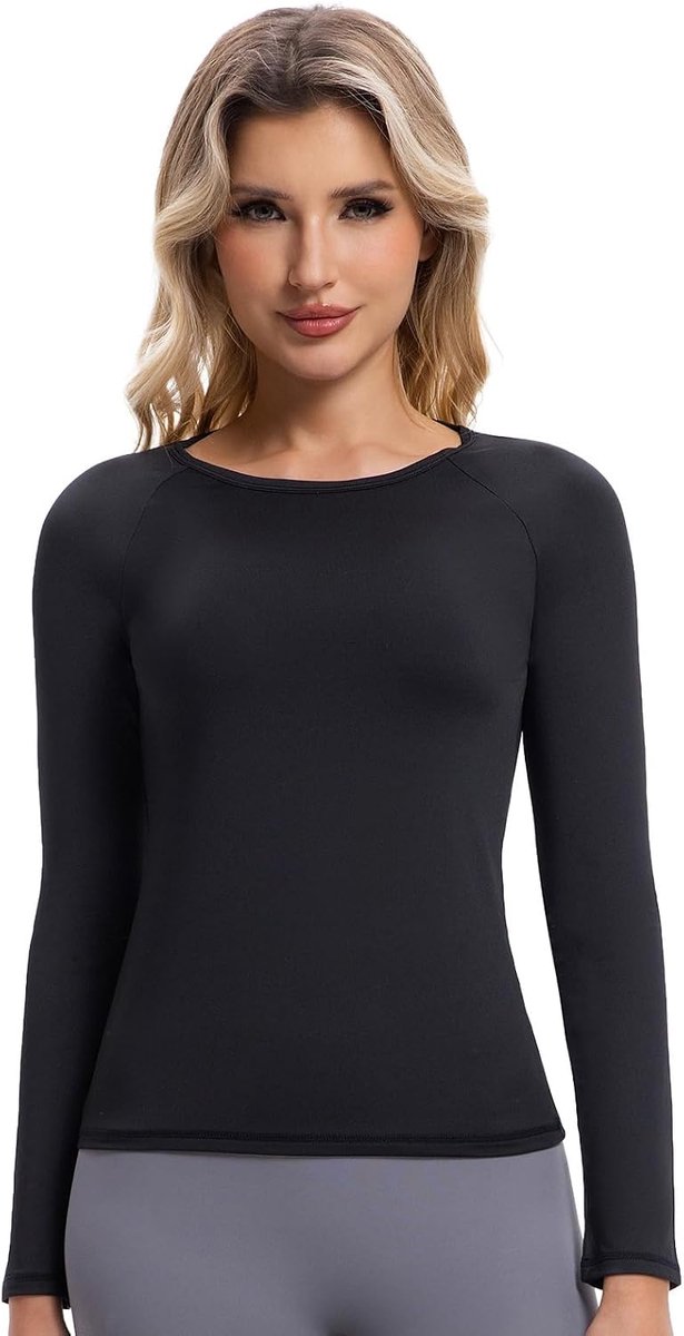 Dame Sportshirt, Ademend Functioneel Hardloopshirt Zomers Sporttop Wandelshirt Fitness Top