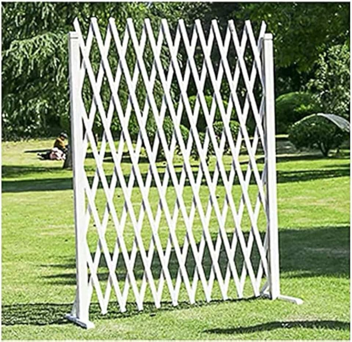 Tuin Houten omheining Expansion Tuin in de buurt van massief houten pluizige hal Hotel Privacy scherm (Color : B, Size : 80x160cm)
