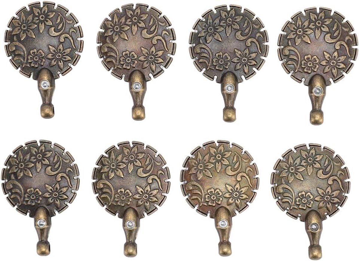 8 stuks draadsnijders hangers vintage metaal ronde vorm garen snijden gereedschap draagbaar compact voor breien doe-het-zelf naaien handwerk