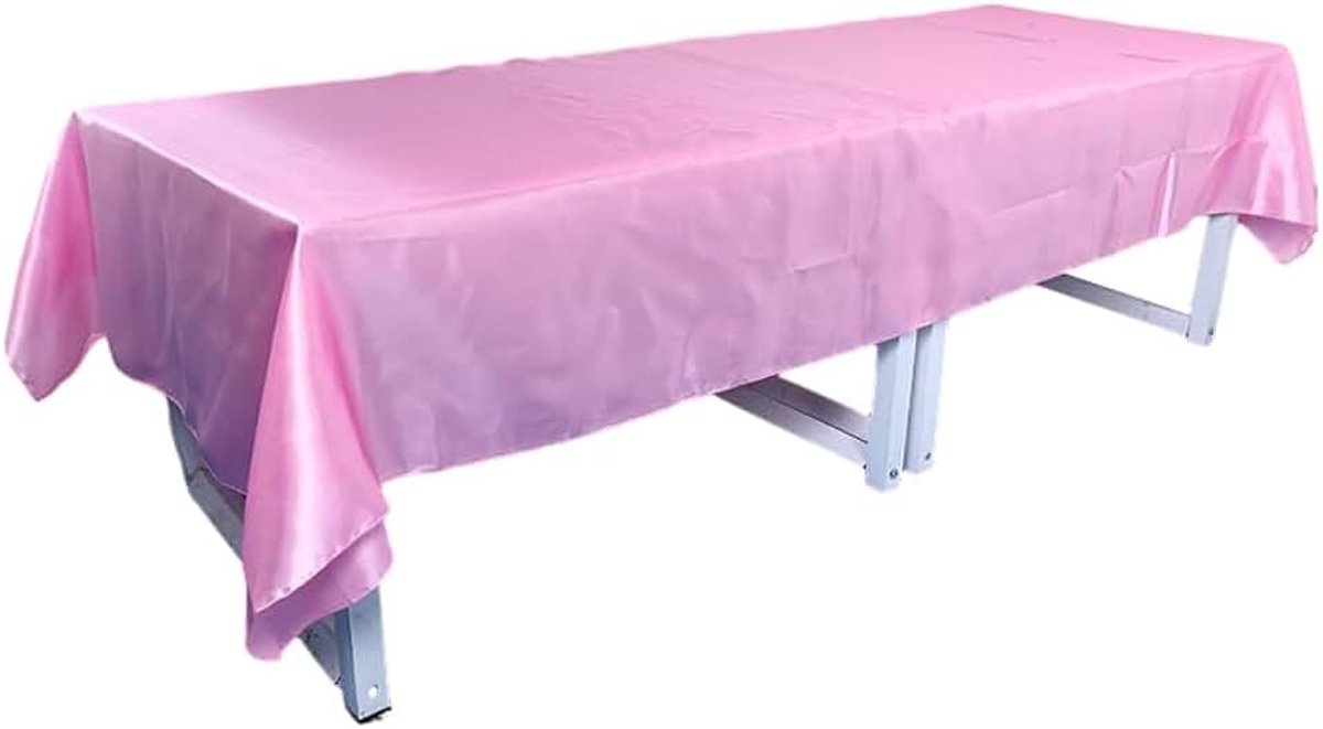 Bruiloftsbanket, banket, evenement, doop, decoratie, roze, 250 x 350 cm
