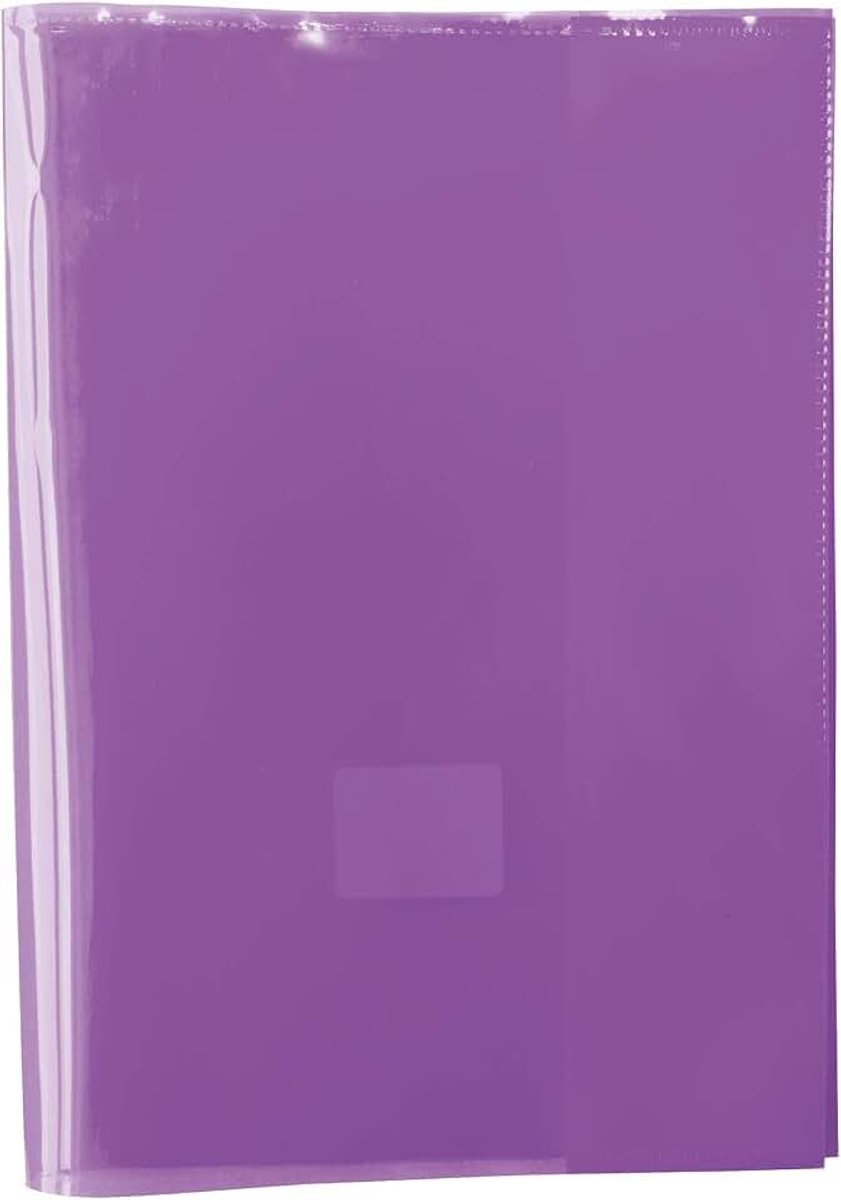 Schrijfhoezen voor boekjes, 25-delige set, DIN A5 transparant, kristalhelder, polypropyleen, doorzichtig, boekbeschermer voor schoolschriften, 150μm
