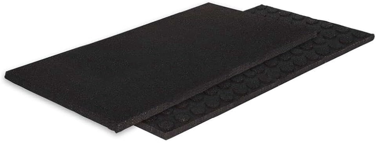 Stalmat 50 x 100 cm - 30 mm - 0,5 m² - stapvast, geluiddempend en met drainage (30 mm)