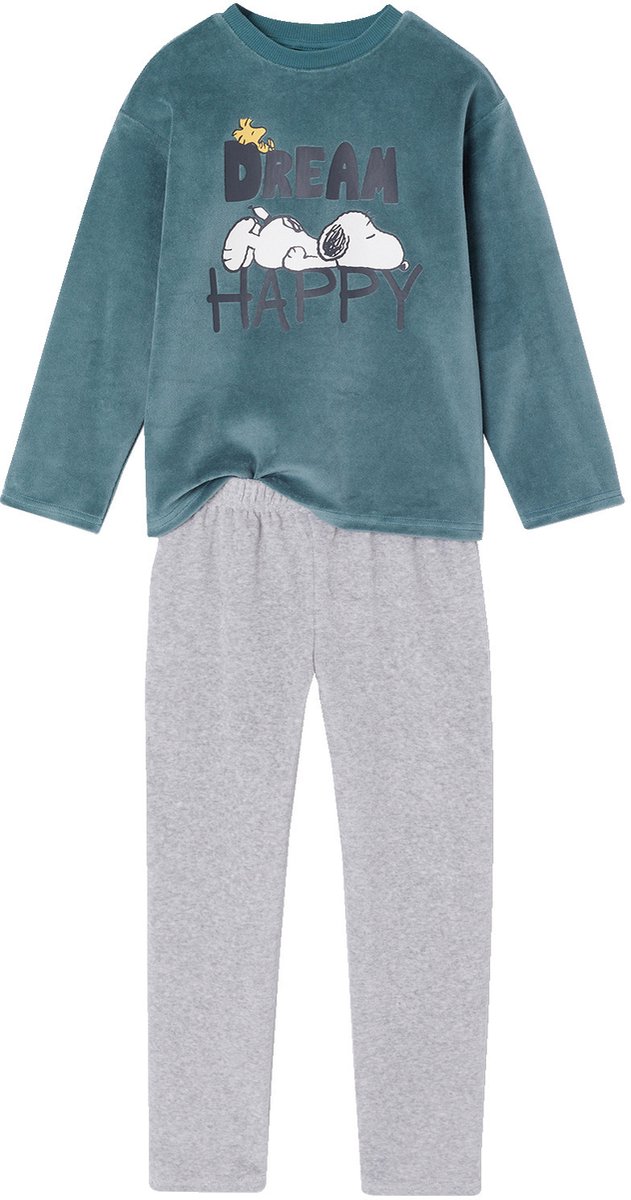 SNOOPY SNOOPY velours pyjama voor jongens