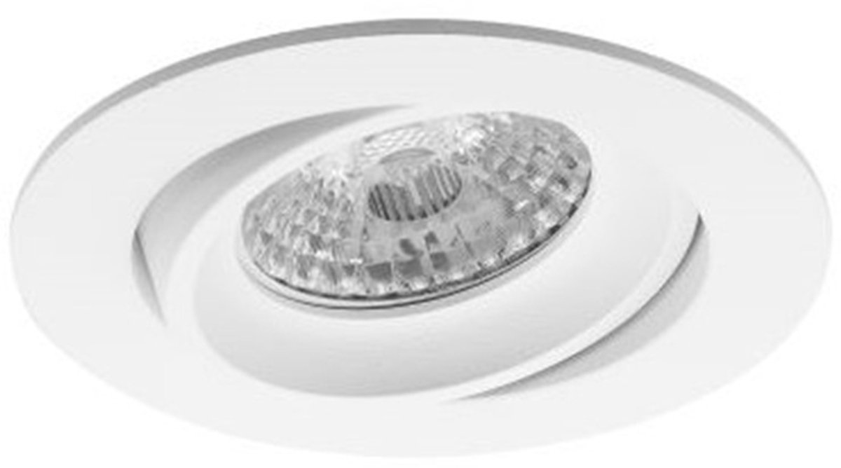 LED inbouwspot Umber rond wit - warm wit - dimbaar - zaagmaat 70-75mm