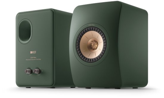 KEF LS50 Meta Passieve Boekenplank speaker - Moss Green (per paar) — afbeelding 2