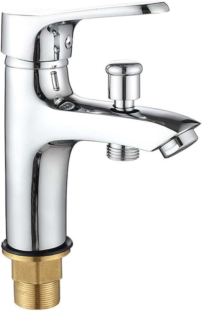 Wastafel met douche, dual-purpose warm en koud kraan, bad en wastafel, mengkraan kraan