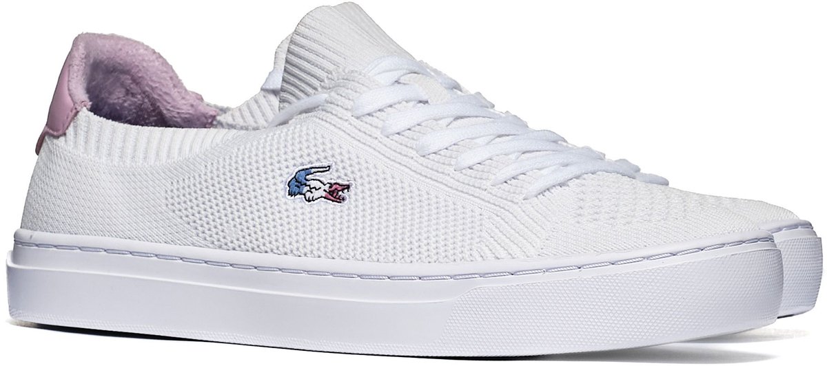 Sneakers Lacoste Dames Lacoste La Piquee 2.0 37 1/2 Wit