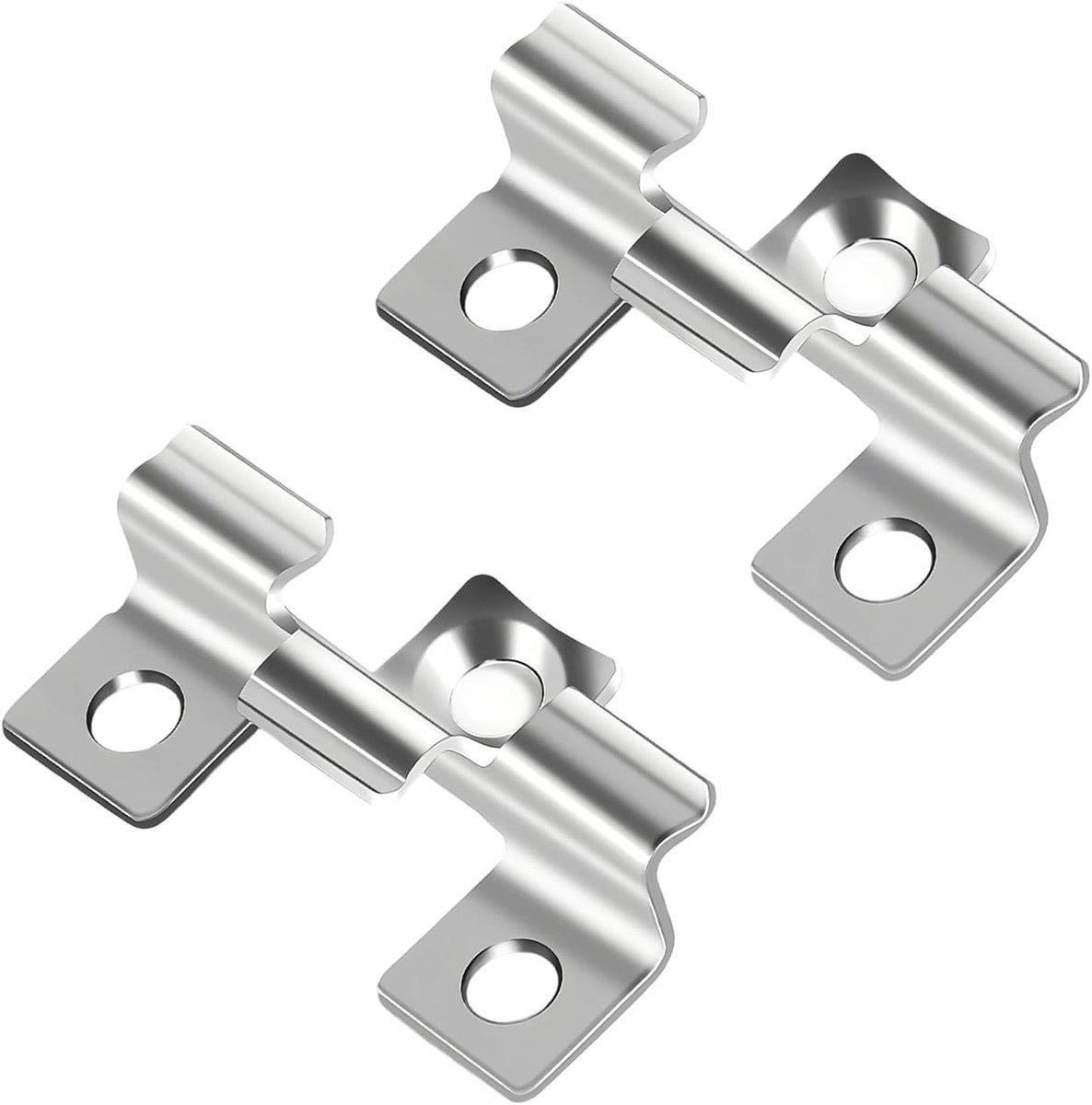 120 Stuks Onzichtbare Bevestigingsclips voor Terrasplanken, RVS, 7.5mm Klembreedte, Ideaal voor Houten en WPC Planken, Perfect voor Plankmontage en Vloerbevestiging