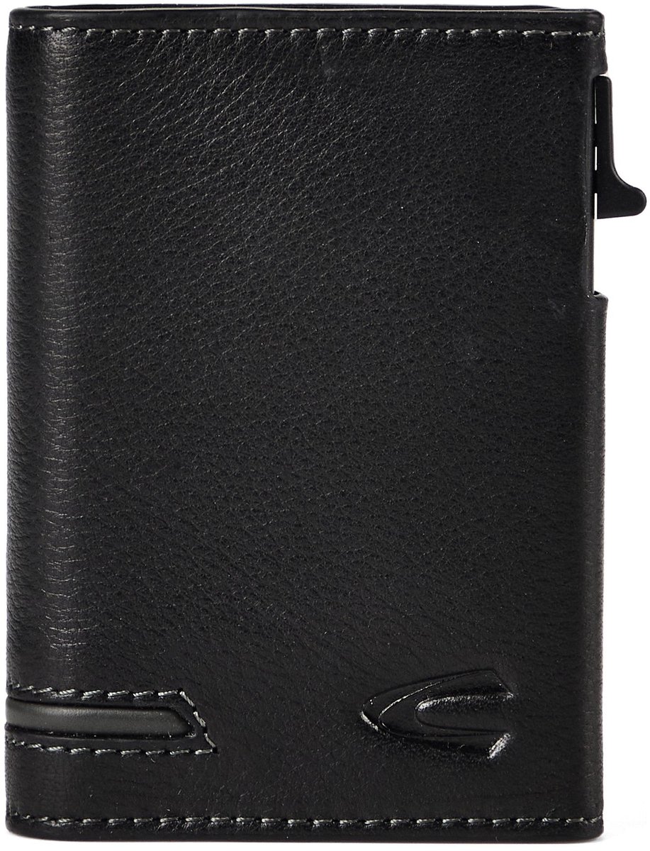 camel active kaarthoes Hill Credit Card Slider Black zwart