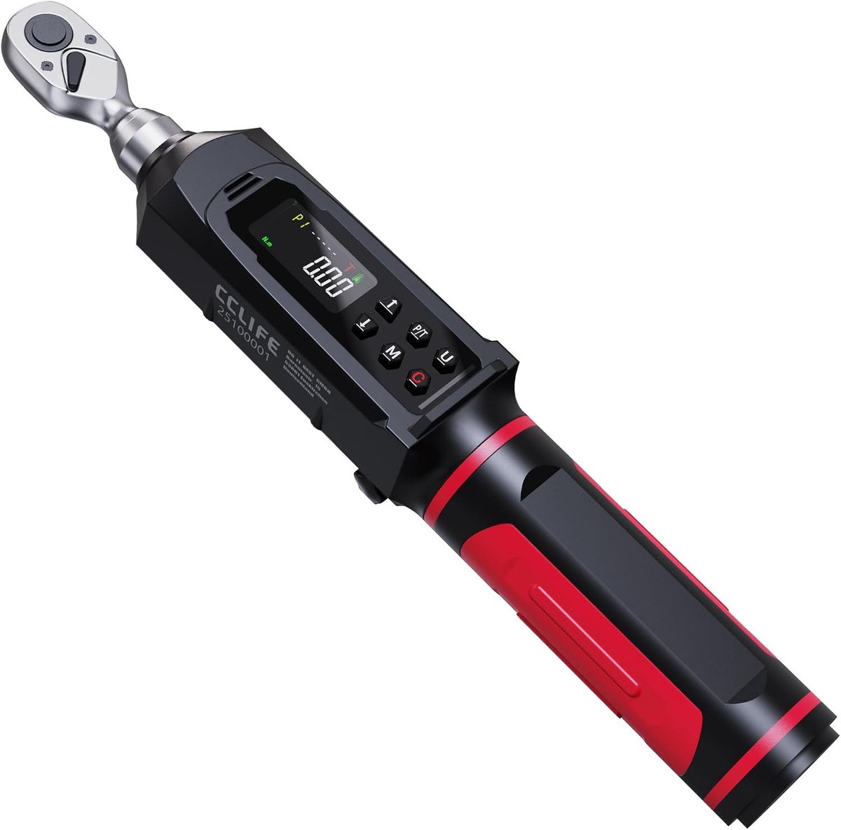 Digitale momentsleutel - Zilver - 0,45-30 Nm - 1/4 Inch Met Kliksignaal - Voor Auto & Fiets