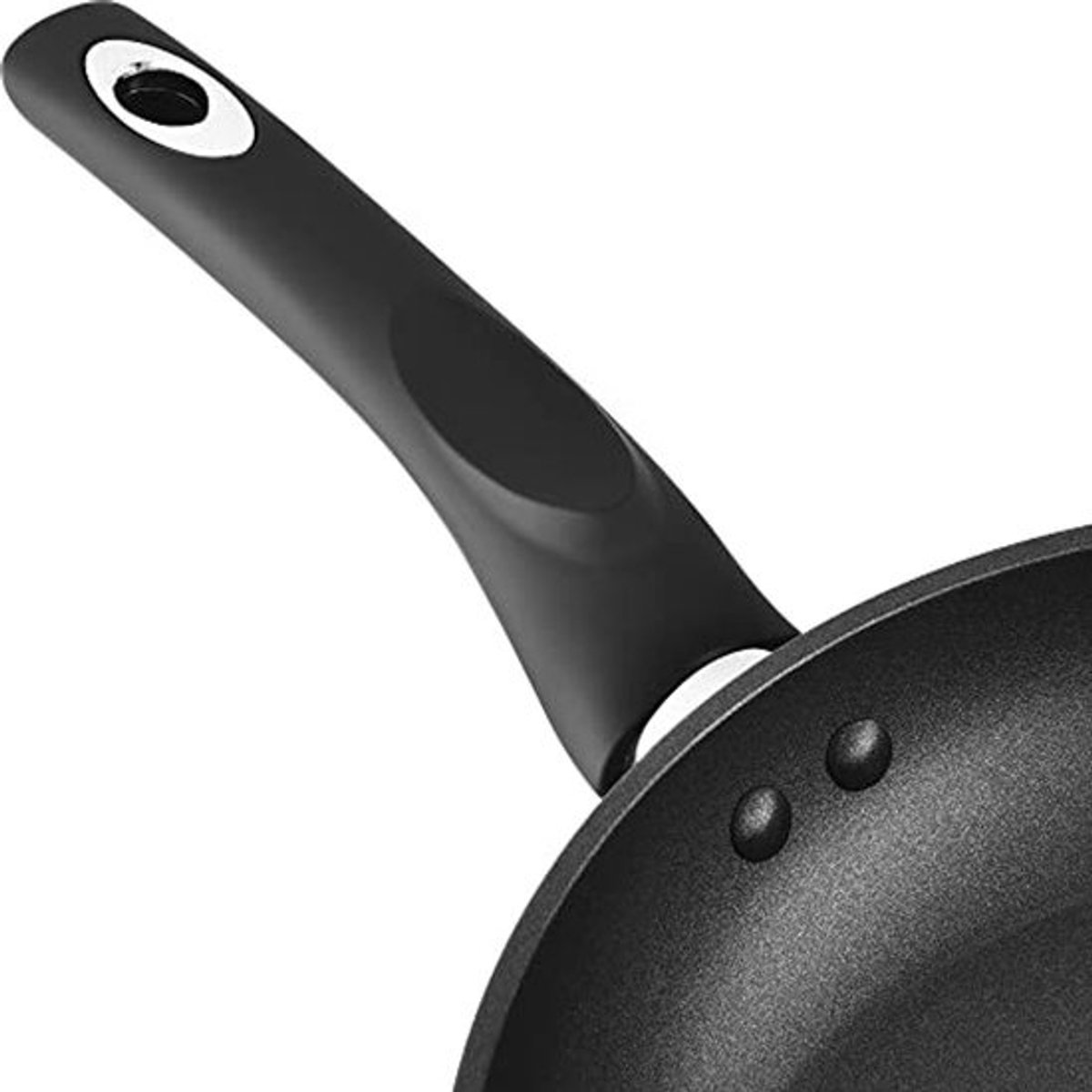 Koekenpan 24 cm met antiaanbaklaag en turbo-inductiebodem