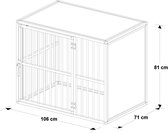 Hundos Hondenbench model DL maat L Deur links