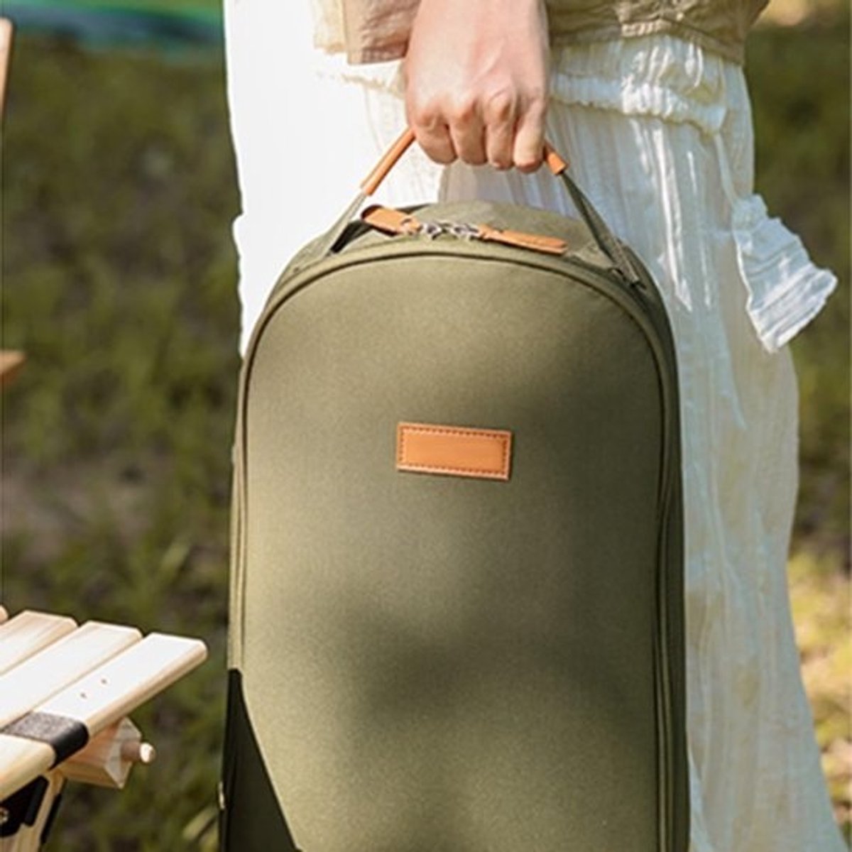 Opbergtas voor campingkeukengerei - Draagbaar en handig voor keuken, picknick, barbecue en reizen