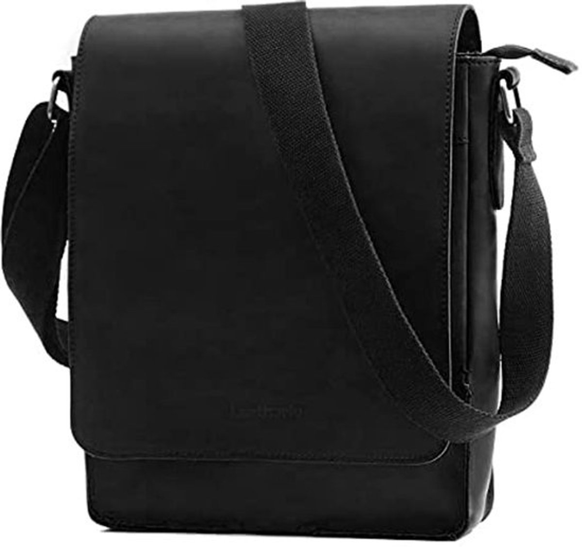 Leren schoudertas voor heren - Kleine messenger tas voor iPad en dagelijkse reizen