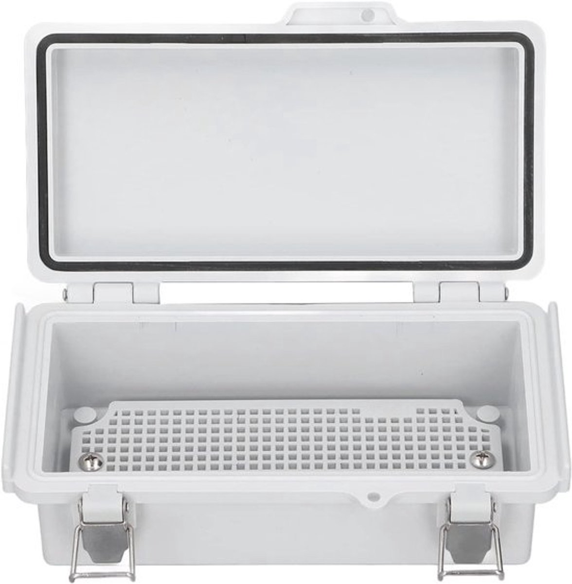 Waterdichte Elektrakast - Junction Box Buiten - Elektronica Beschermen - IP67 Waterdicht - 23 x 12 x 8 cm - Grijs