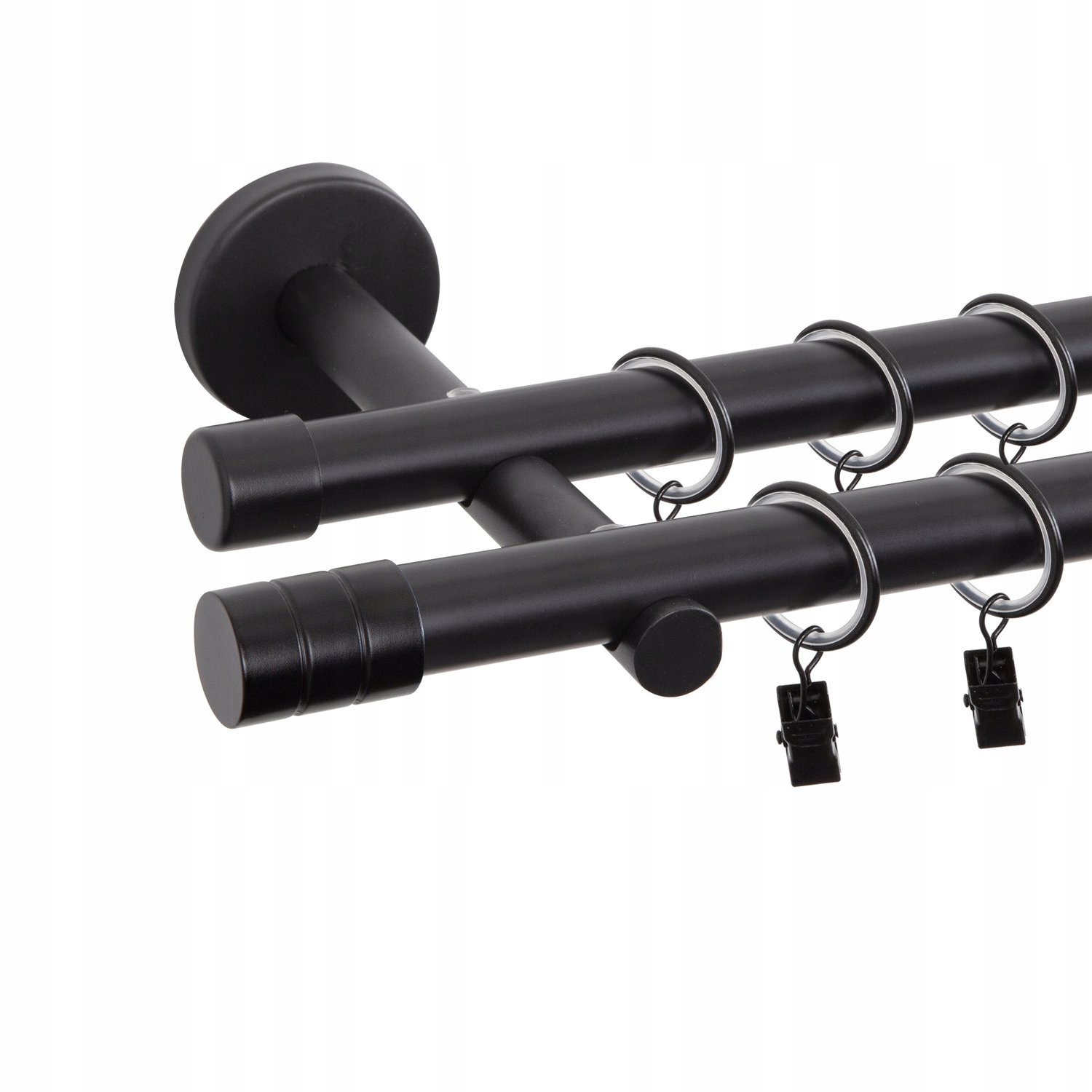 Merkloos Dubbele Gordijnroede 460 cm - Modern & Configureerbaar