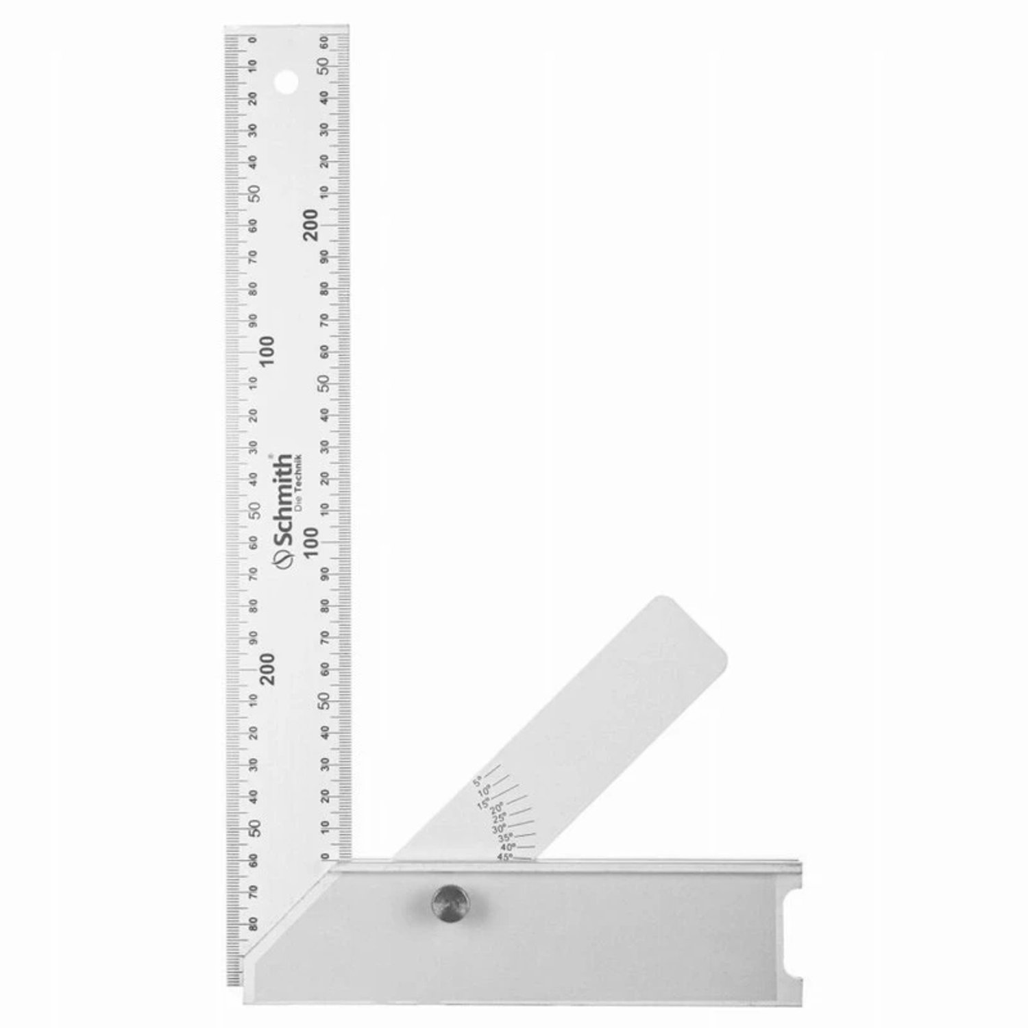 Aluminium Hoekliniaal met Gradometer 400mm