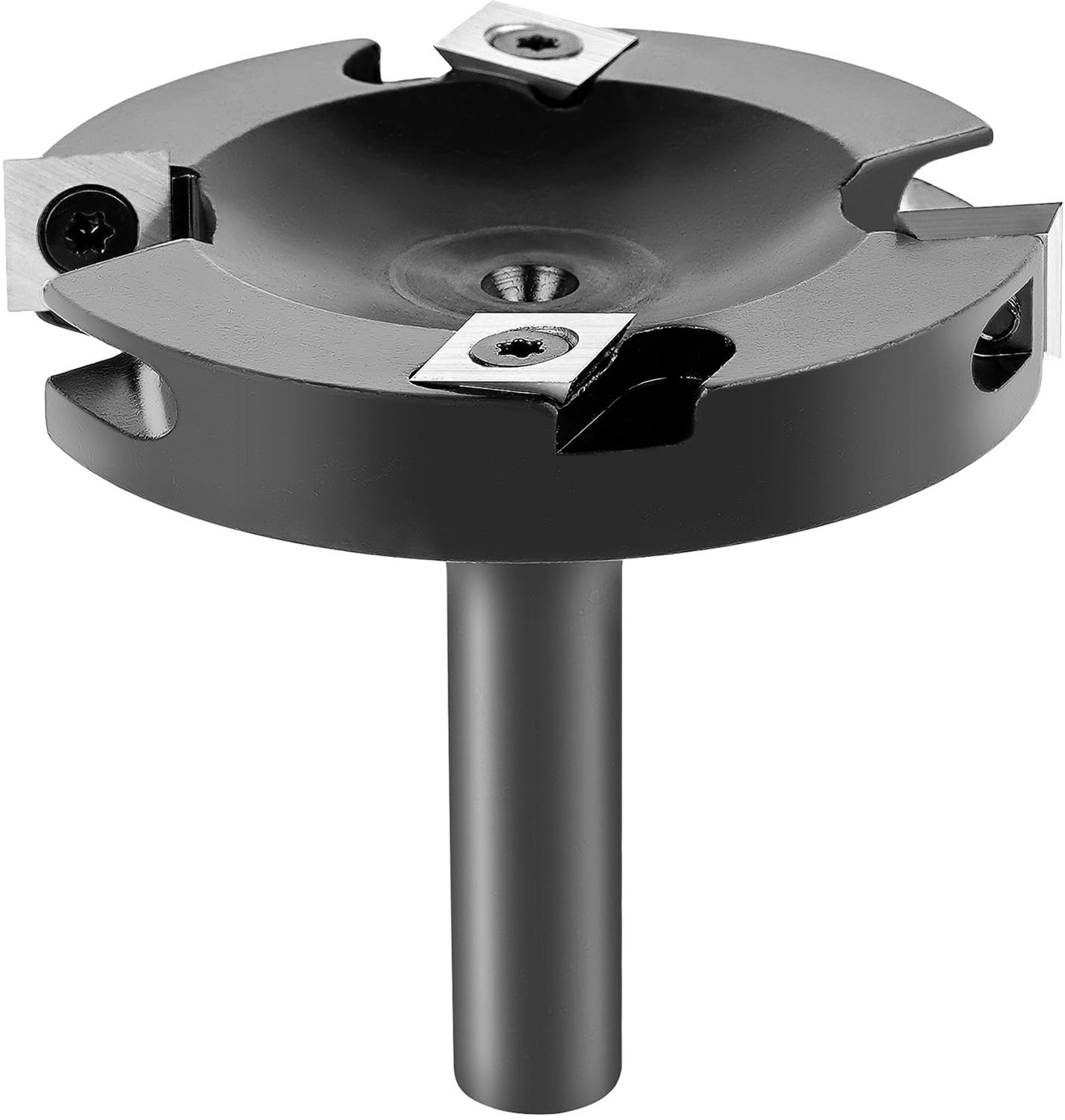Vlakfrees Houtbewerking - 75 mm Snijdiameter - 12 mm Schacht - Wolfraamcarbide - Voor CNC En Handfrezen