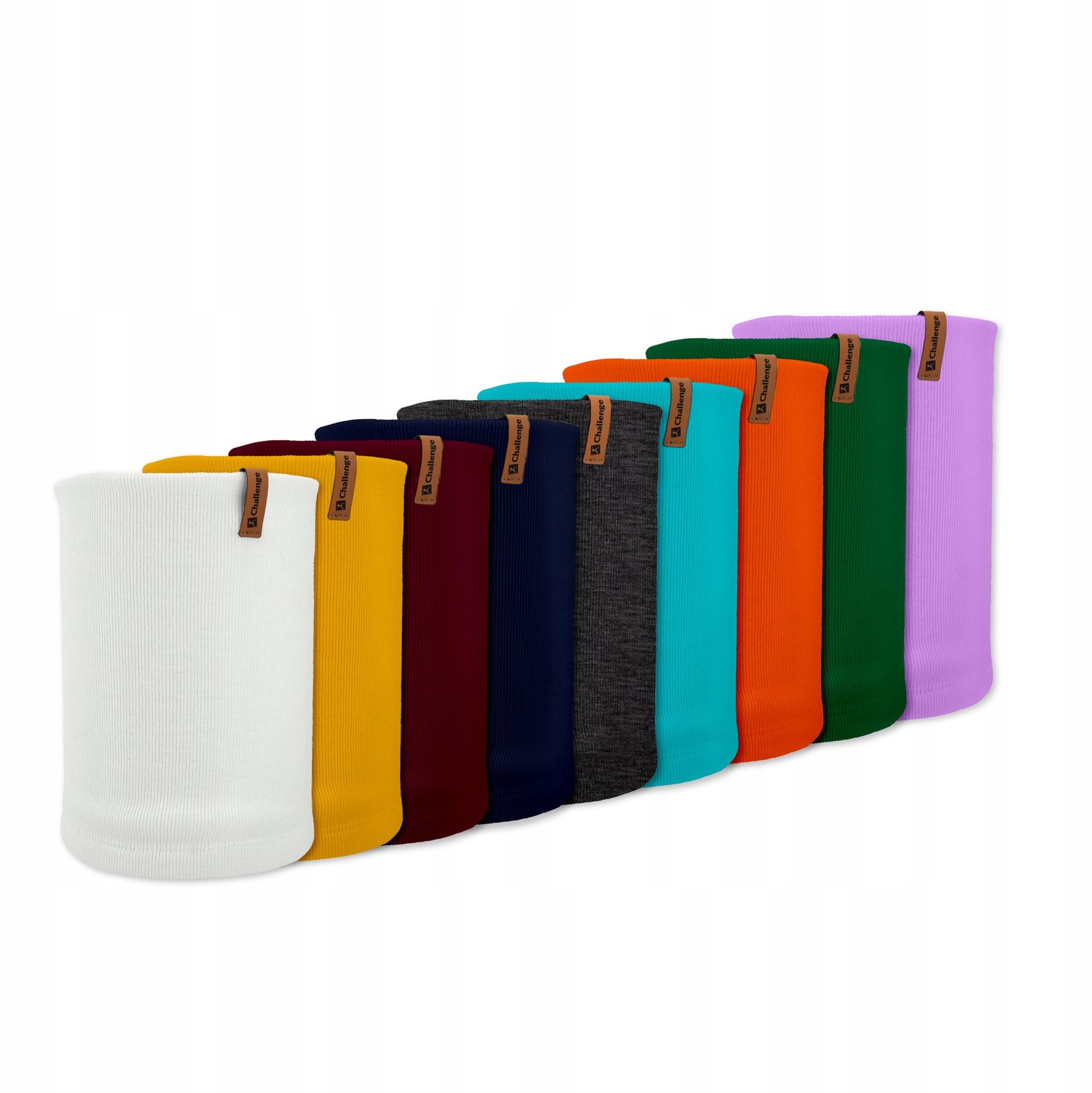 Unisex Winter Nekwarmer - Donkergrijs, One Size