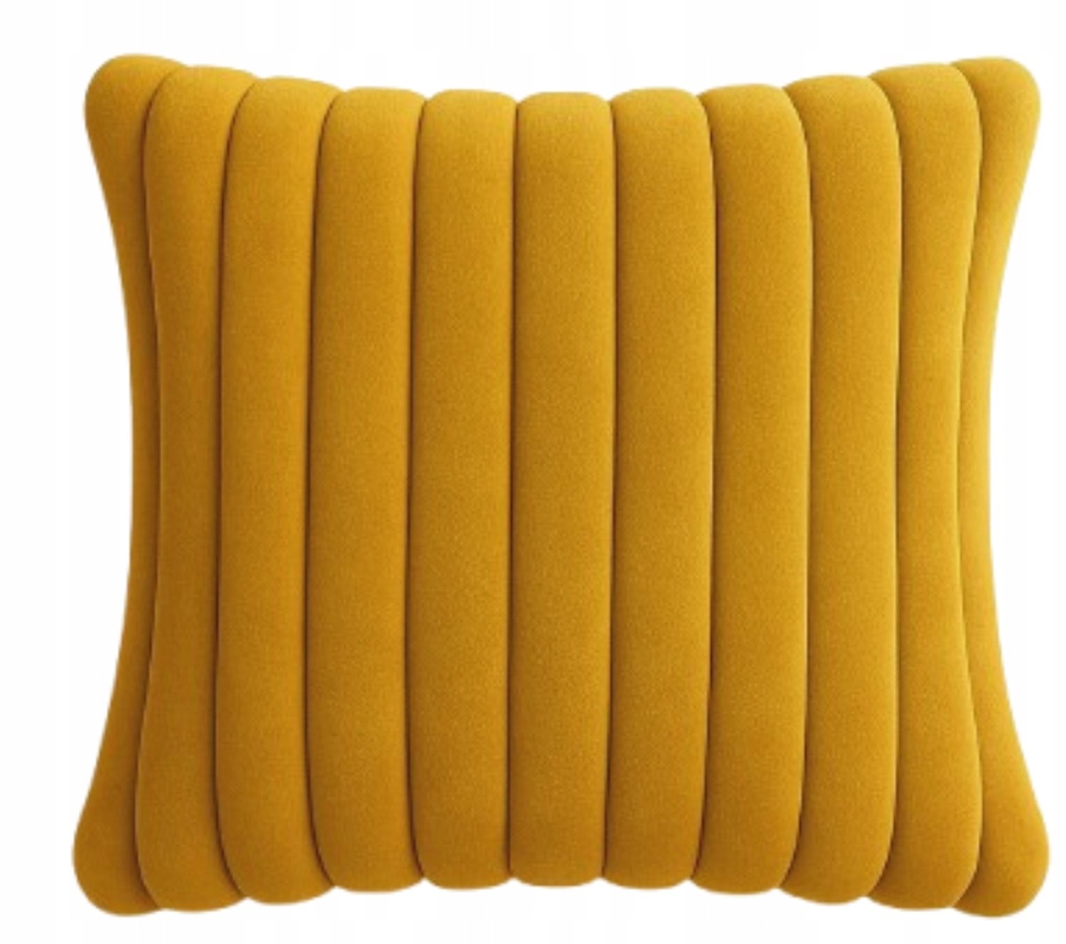 MMO-EURO Martyna Opiełka Luxe Corduroy Kussenhoes Velvet 60x60 cm - Honing Mosterd