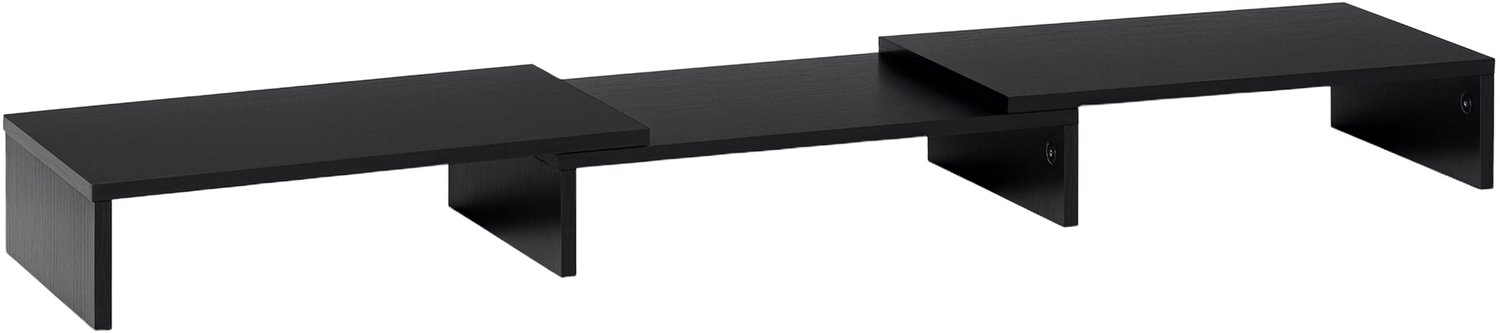 Vinsetto-monitorstandaard-MDF-117x23,5x10cm-Zwart