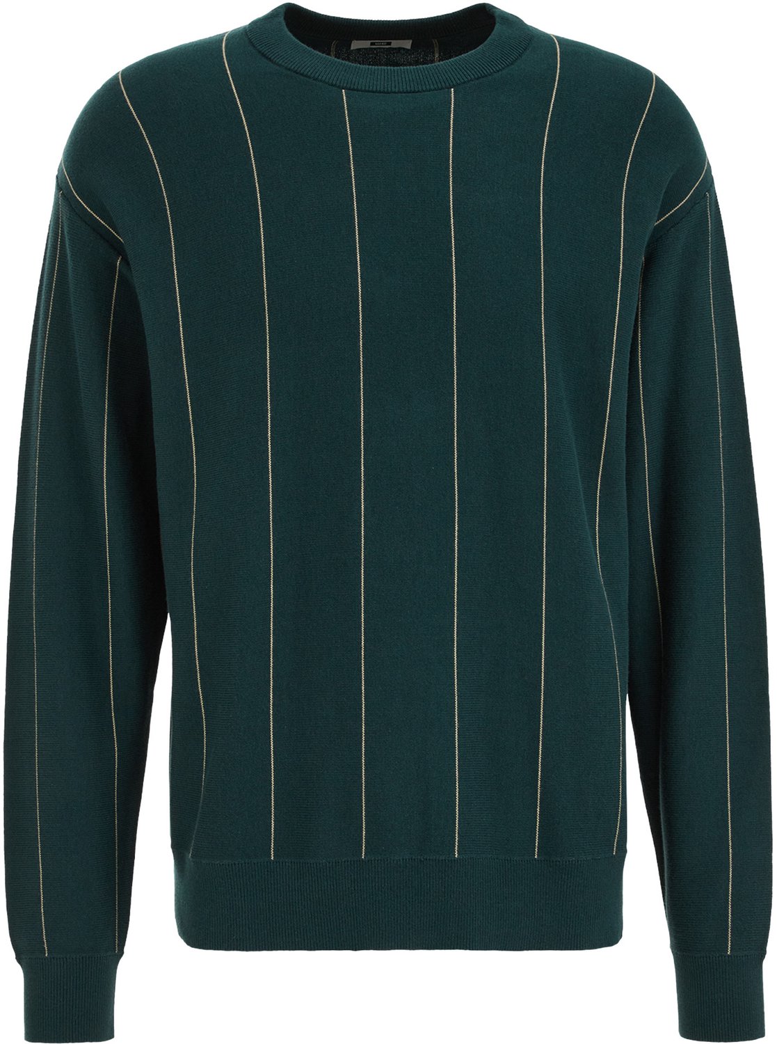 WE Fashion Heren regular fit trui met streep
