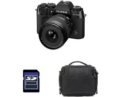 FUJIFILM X-T50 SCHWARZ + 16-50mm Objektiv + Tasche + 8GB SD-Karte
