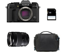 FUJIFILM X-T50 SCHWARZ + 18-135mm Objektiv + Tasche + 8GB SD-Karte