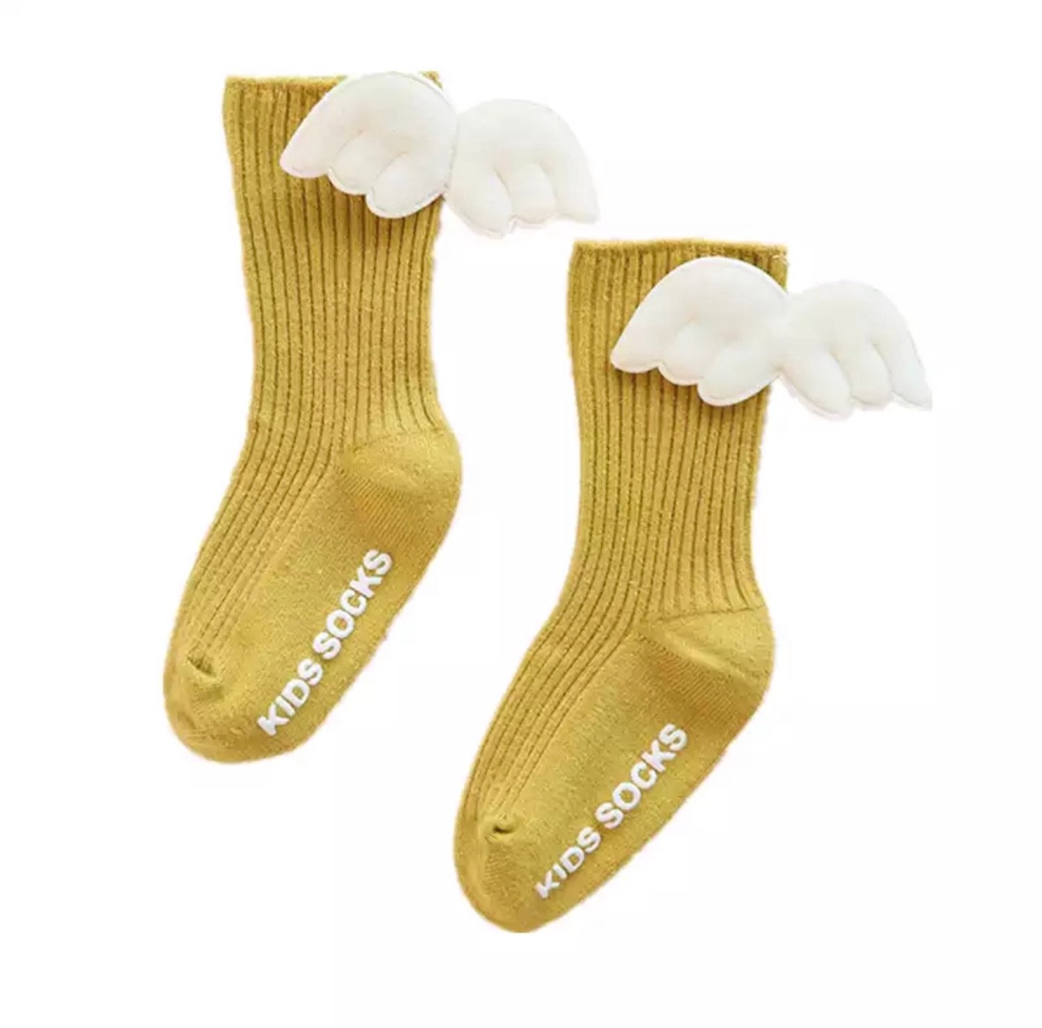 Antislip babysokjes met vleugels - 1-4 jaar