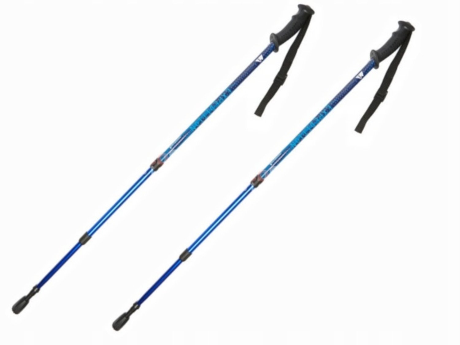 Verstelbare Trekkingstokken Set (2 stuks) - Lichtgewicht Aluminium