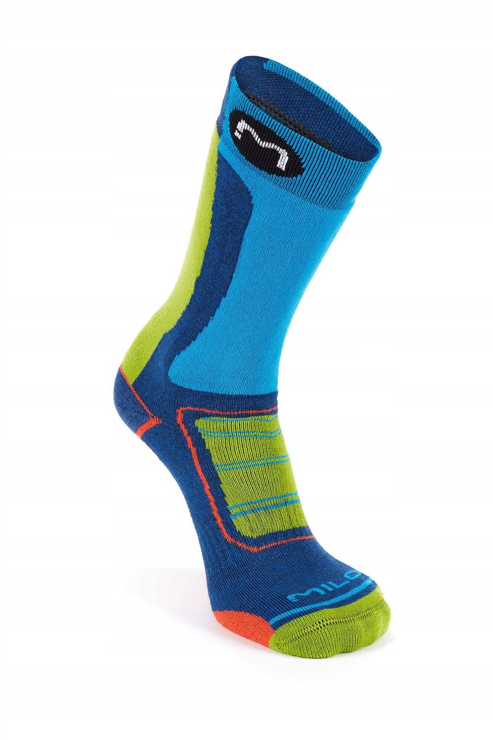 Milo Jaza Skitouren Skisokken Merino Wol Blauw